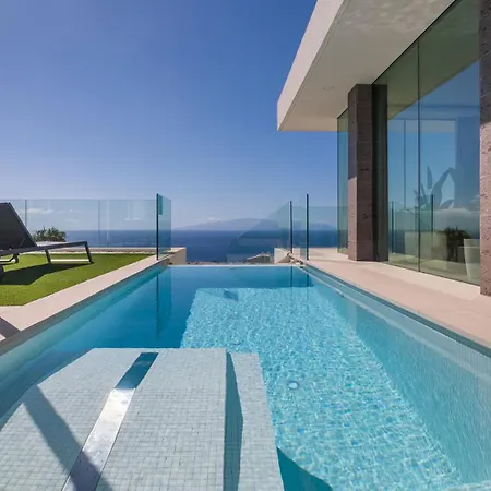 Villa New C With Priv Heated Pool, Ocean View The View Tenerife Costa Adeje (Tenerife)