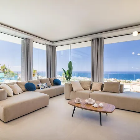 New C With Priv Heated Pool, Ocean View The View Tenerife Villa Costa Adeje (Tenerife)