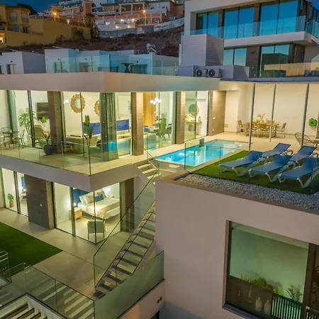 New C With Priv Heated Pool, Ocean View The View Tenerife Costa Adeje (Tenerife)