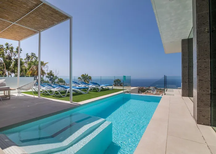 Lux New C With Priv Heated Pool, Ocean View Villa Costa Adeje (Tenerife)