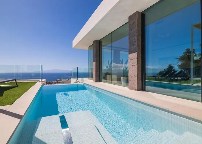Lux New C With Priv Heated Pool, Ocean View Costa Adeje (Tenerife)
