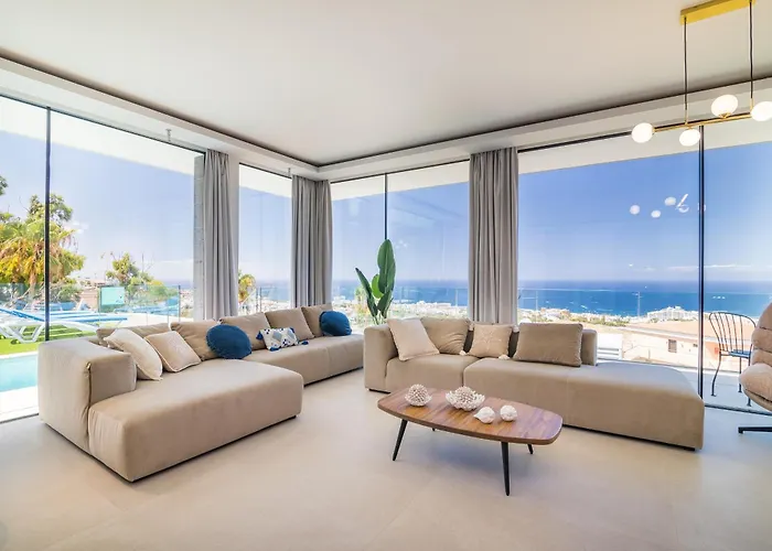 Lux New C With Priv Heated Pool, Ocean View Villa Costa Adeje (Tenerife)