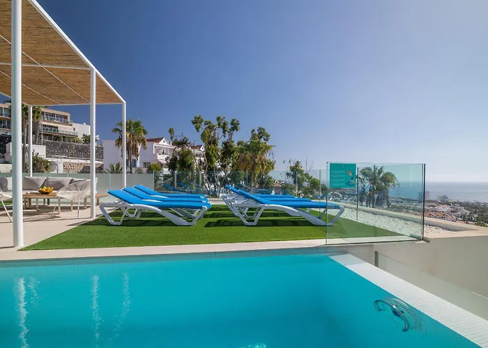 Lux New C With Priv Heated Pool, Ocean View Villa Costa Adeje (Tenerife)
