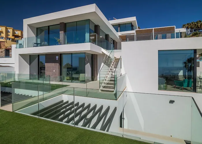 Lux New C With Priv Heated Pool, Ocean View Villa Costa Adeje (Tenerife)