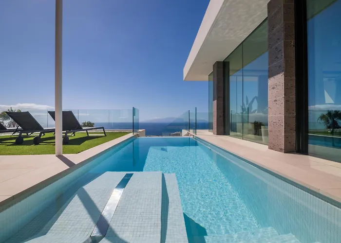 Lux New C With Priv Heated Pool, Ocean View * Costa Adeje (Tenerife)