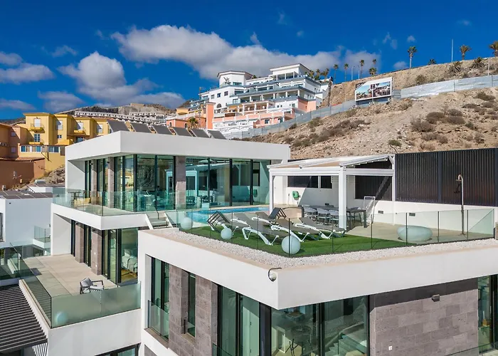 Villa Lux New C With Priv Heated Pool, Ocean View Costa Adeje (Tenerife)