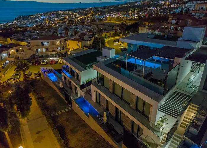 Lux New C With Priv Heated Pool, Ocean View * Costa Adeje (Tenerife)